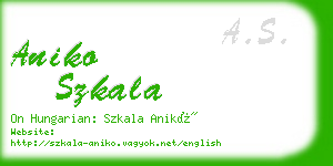 aniko szkala business card